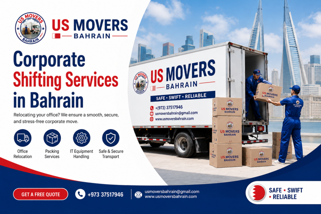 corporate shifting services in Bahrain