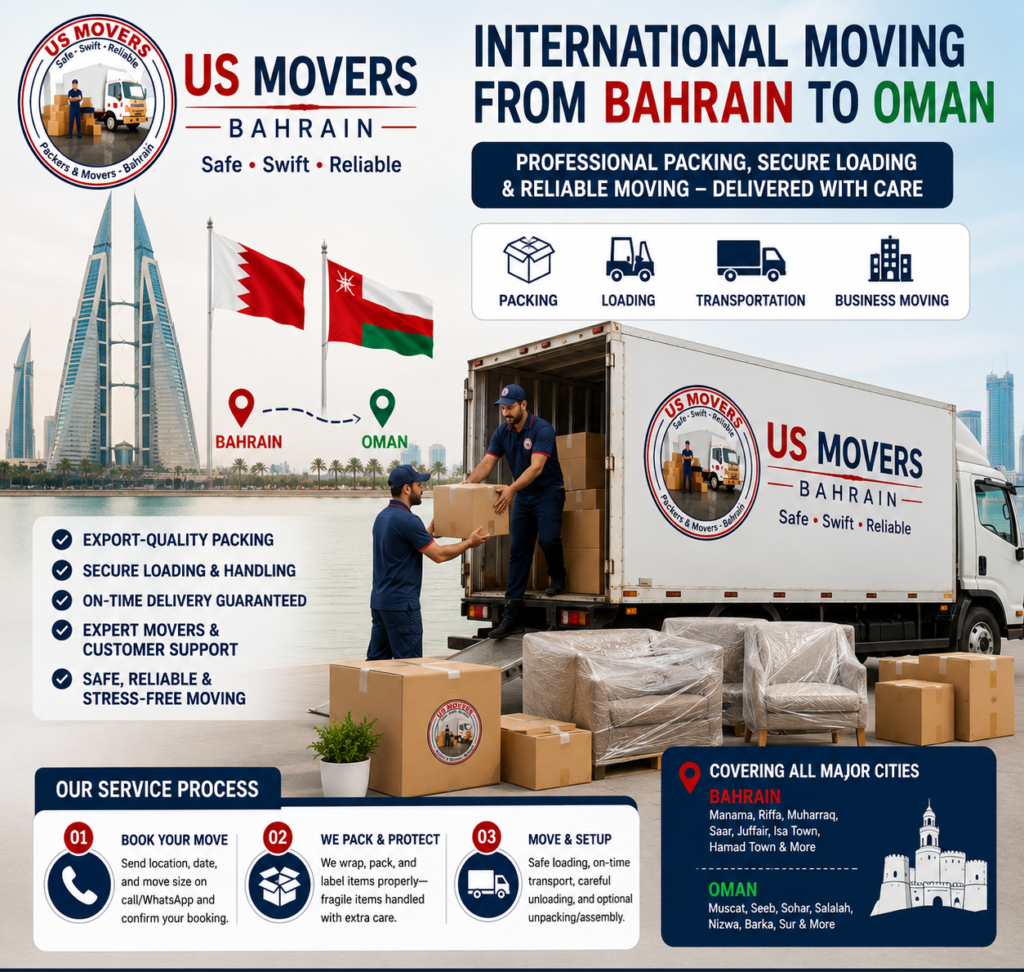 International Moving from Bahrain to Oman (2)