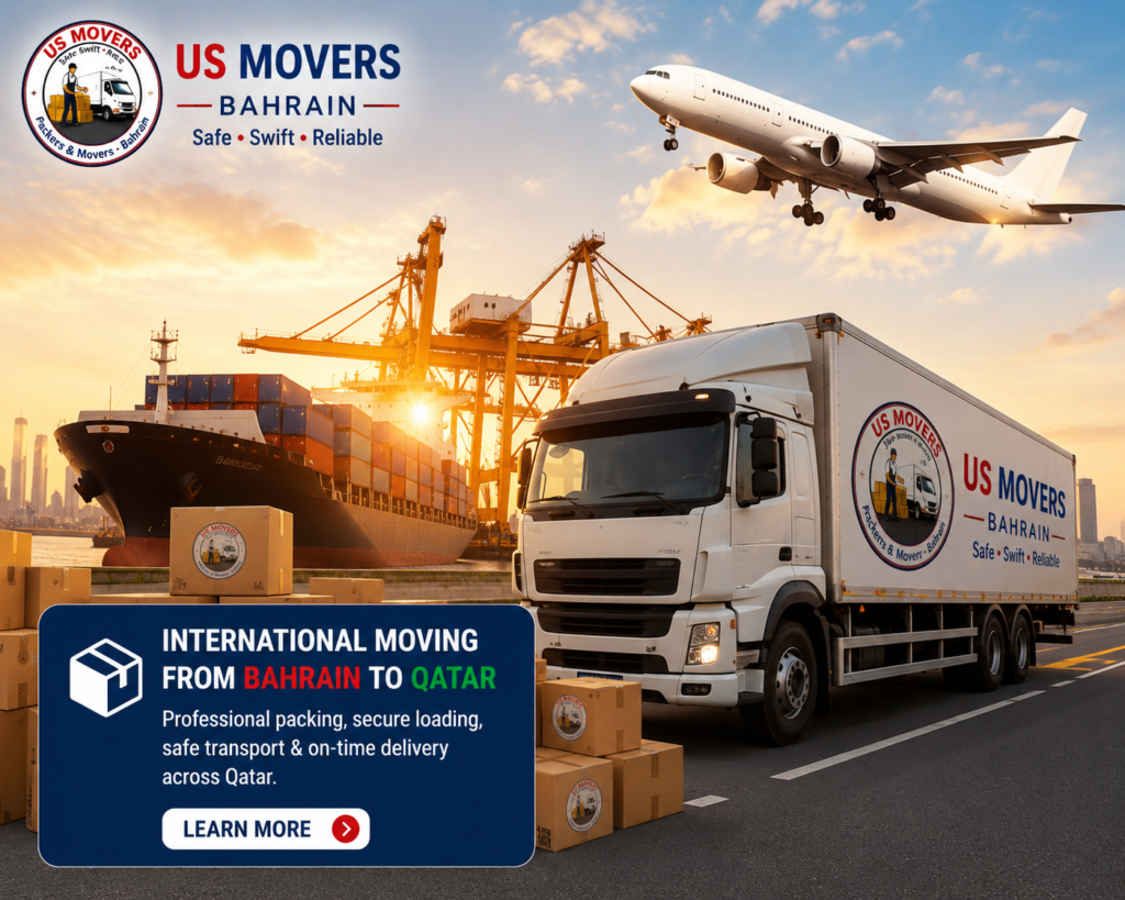 International Moving from Bahrain to Saudi Arabia