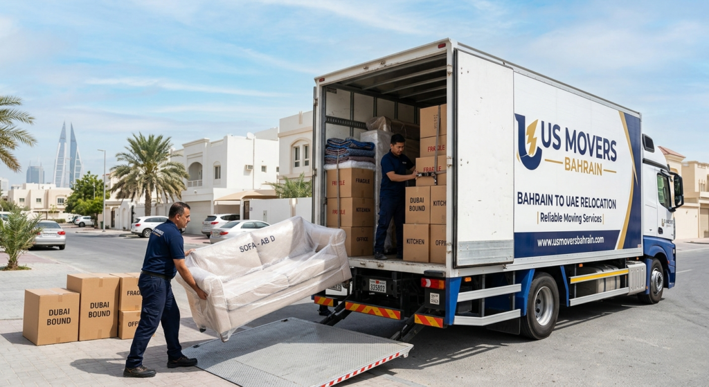 container loading unloading services Bahrain